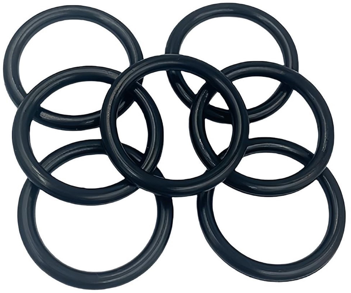 Dailygoods- O-ring Nitrilrubber - Afdichtingsring 31mm OD - Rubber Ringen 50 Stks - Antistatisch - Oliebestendig - Hittebestendig
