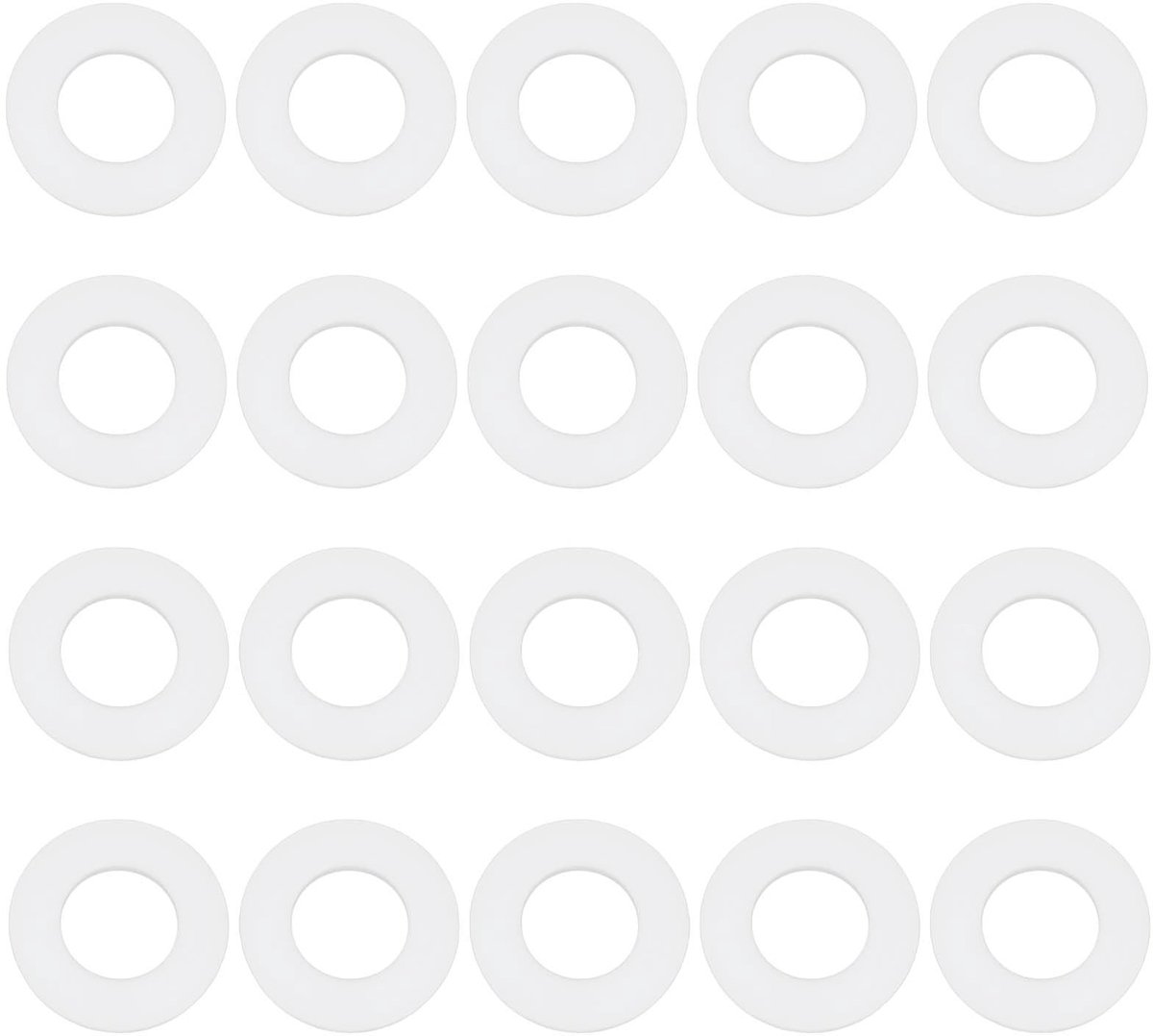 Dailygoods- O-ring 26x14,5x2,3mm - PTFE - Afdichtingsring - Corrosiebestendig - Hoge temperatuur weerstand - Uitstekende afdichting - Afdichtring