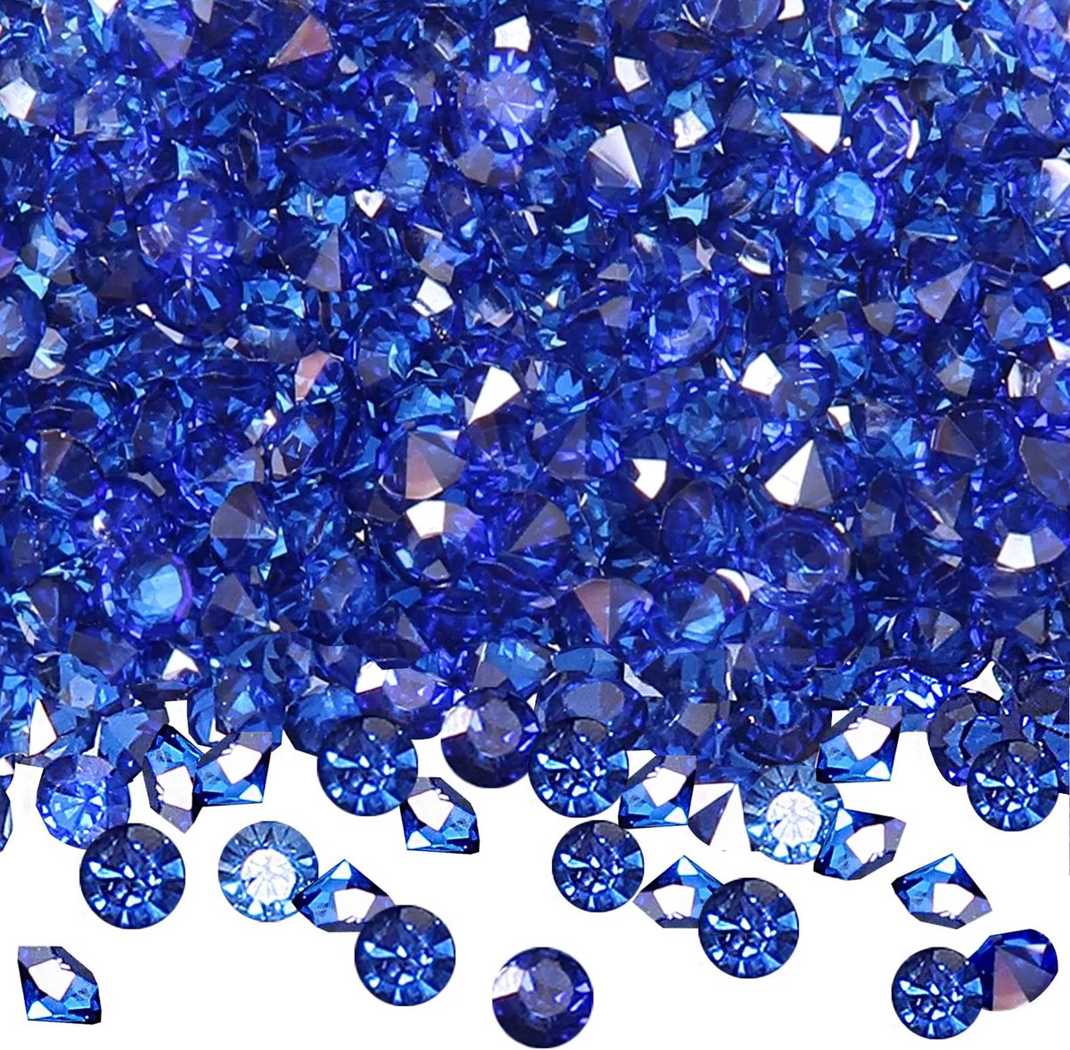 Dailygoods- Acryl Kristallen 5000 Stuks - Decoratie Tafelstuk - Bruiloft Decoratie - Douche Vaas Kralen - Diamant Scattering - 3 mm Grootte