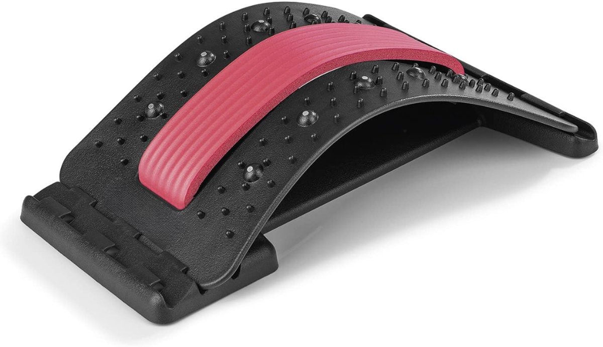 DnA® Backstretcher - Rugstretcher - Backstretcher Voor Rugklachten - Zwart - 38cm x 25cm x 4cm