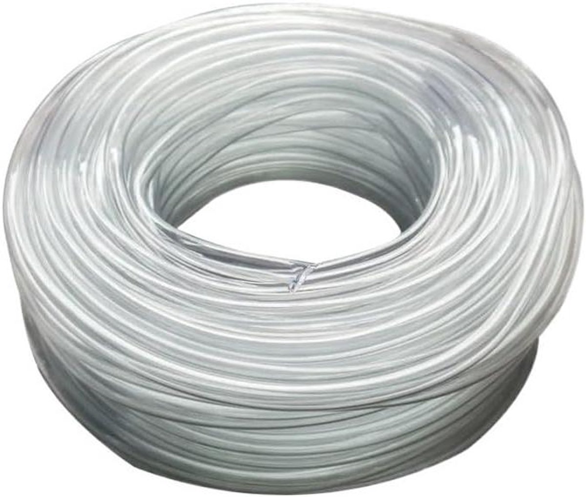 Irrigatieslang PVC - Transparante Tuinslang - Planten Water Geven - Knik- en Drukbestendig - 6 meter - Transparant