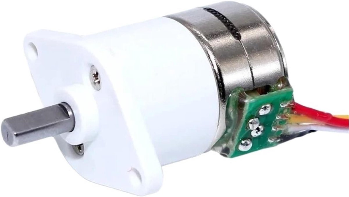 Stappenmotor - Kleine motor - Precisie Beweging - Volledig metalen tandwiel - 5V 12V - Metaal