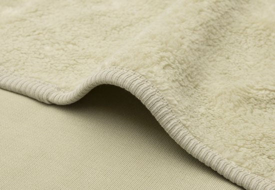 Jollein Baby Deken Ledikant 100x150cm Basic Sherpa/Jersey Soft Matcha van Jollein — afbeelding 3