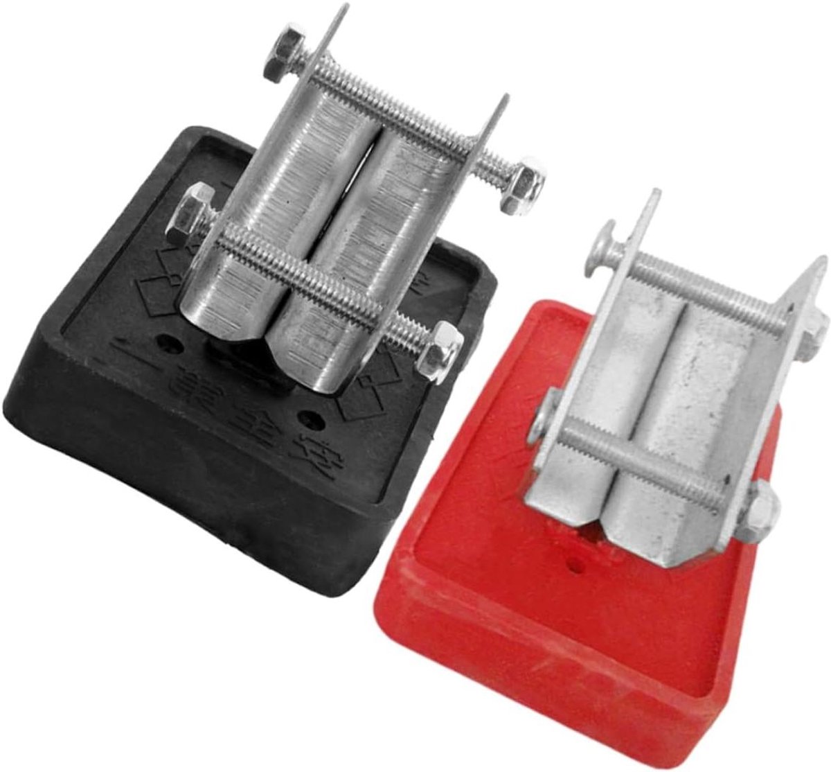 Ladder Beschermpads - Ladder Voetstukken - Veilig Werk - Verhoogde Stabiliteit - 10x7x7 cm - Assorti