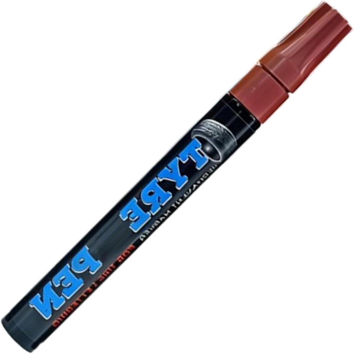 Banden Verf Pen - Marker Stift - Voertuig Decoratie - Snel Droog Permanent - 14 x 2 cm - Bruin