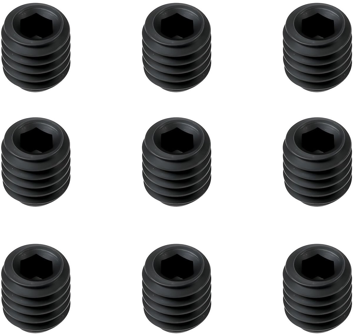 Dailygoods- Grub Schroeven 50 Stuks - M3,5x4mm - Zeskant - 12,9 Grade - Corrosiebestendig - Hoge Sterkte