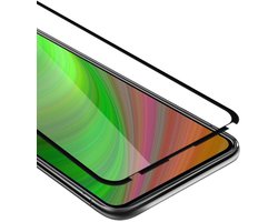 Cadorabo Screenprotector geschikt voor Asus ZenFone 7 Volledig scherm pantserfolie Beschermfolie in TRANSPARANT met ZWART - Gehard (Tempered) display beschermglas in 9H hardheid met 3D Touch