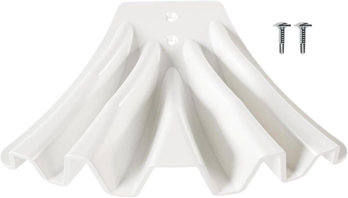 Regenpijp Omleider - Dakgoot Verlenger - Waterbeheer Tuin - Brede Compatibiliteit - 7.6x10.2 cm - Wit