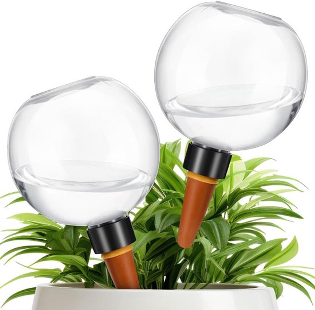 Irrigatieballen 500 ml - 4 Stuks - Zelfbewatering - Potplanten - Binnen/Buiten - PP/Keramiek Materiaal - Waterdispenser
