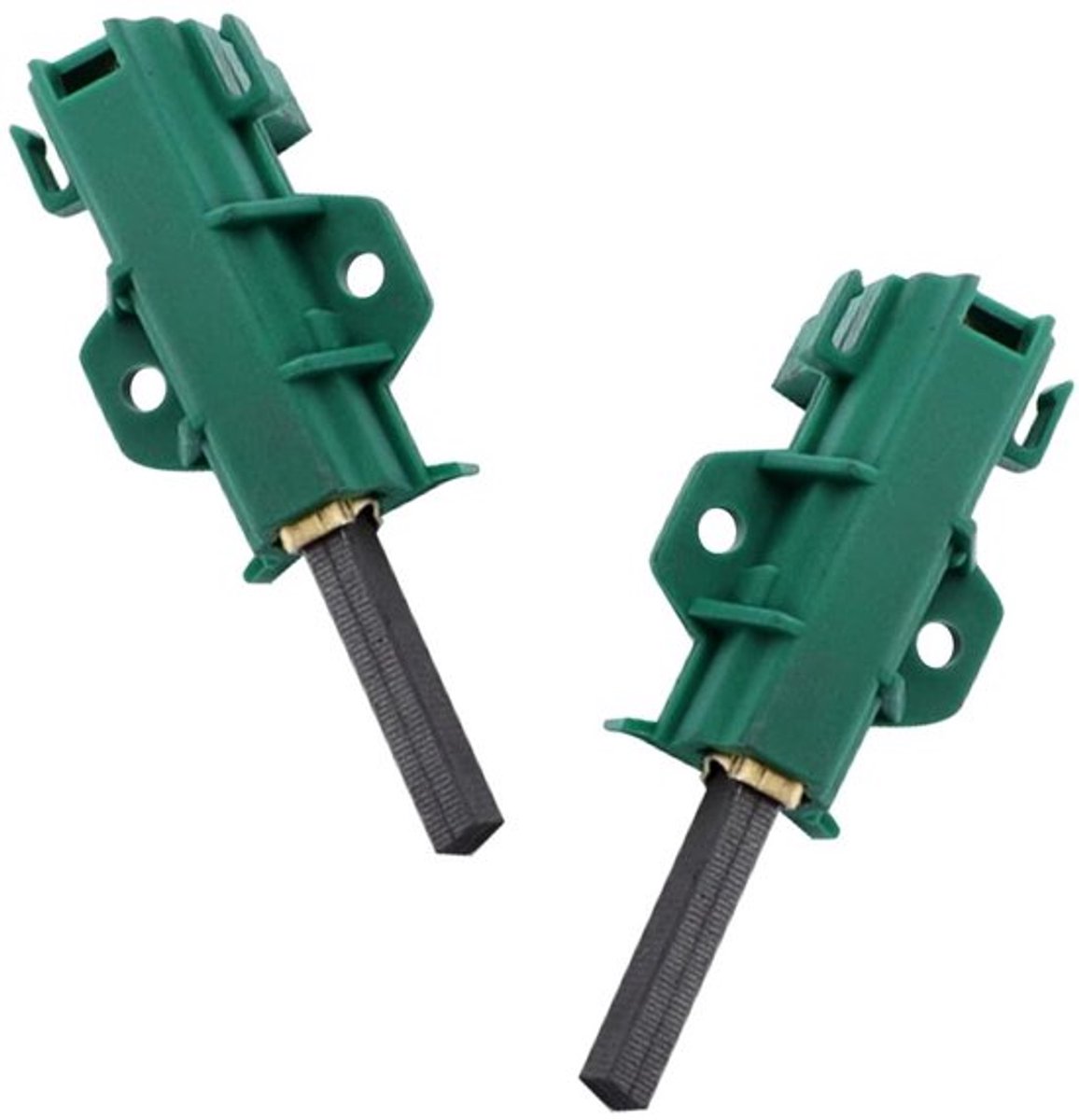 Motor koolborstelset wasmachine groene koolborstels Beko Blomberg Candy Hoover Smeg Lamona - 371202405 371202407 L24MF7 49028930 691913573 - WMB WMD WTV