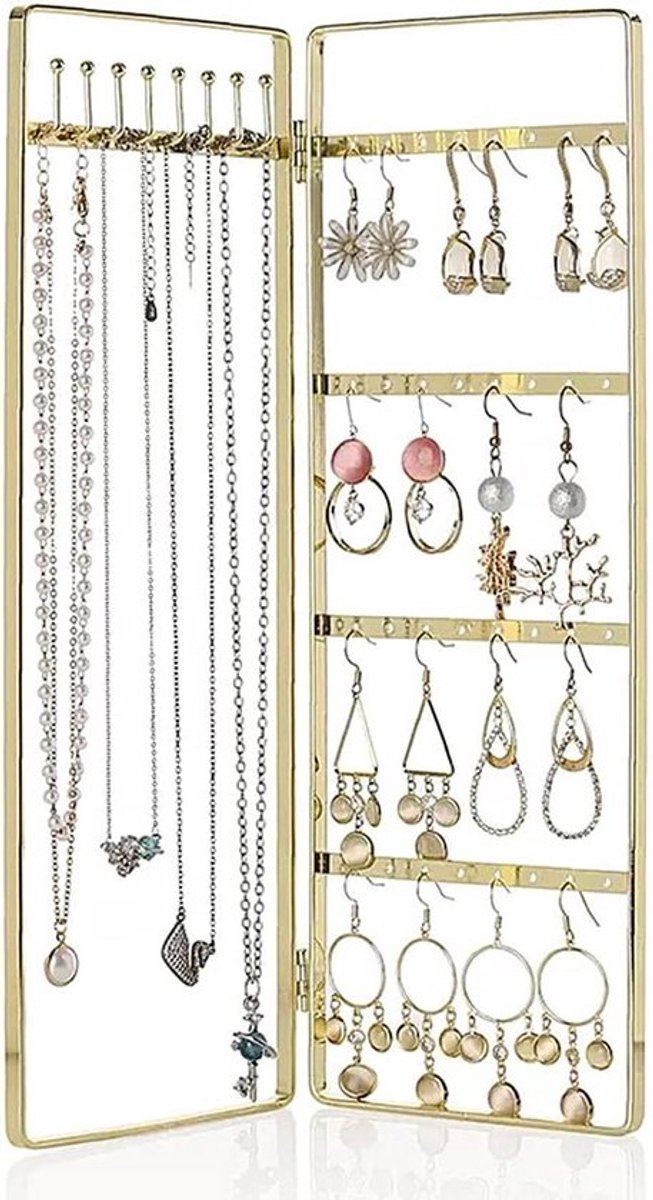 Kettinghouder Metaal Roségoud Sieradenstandaard Decor Organizer