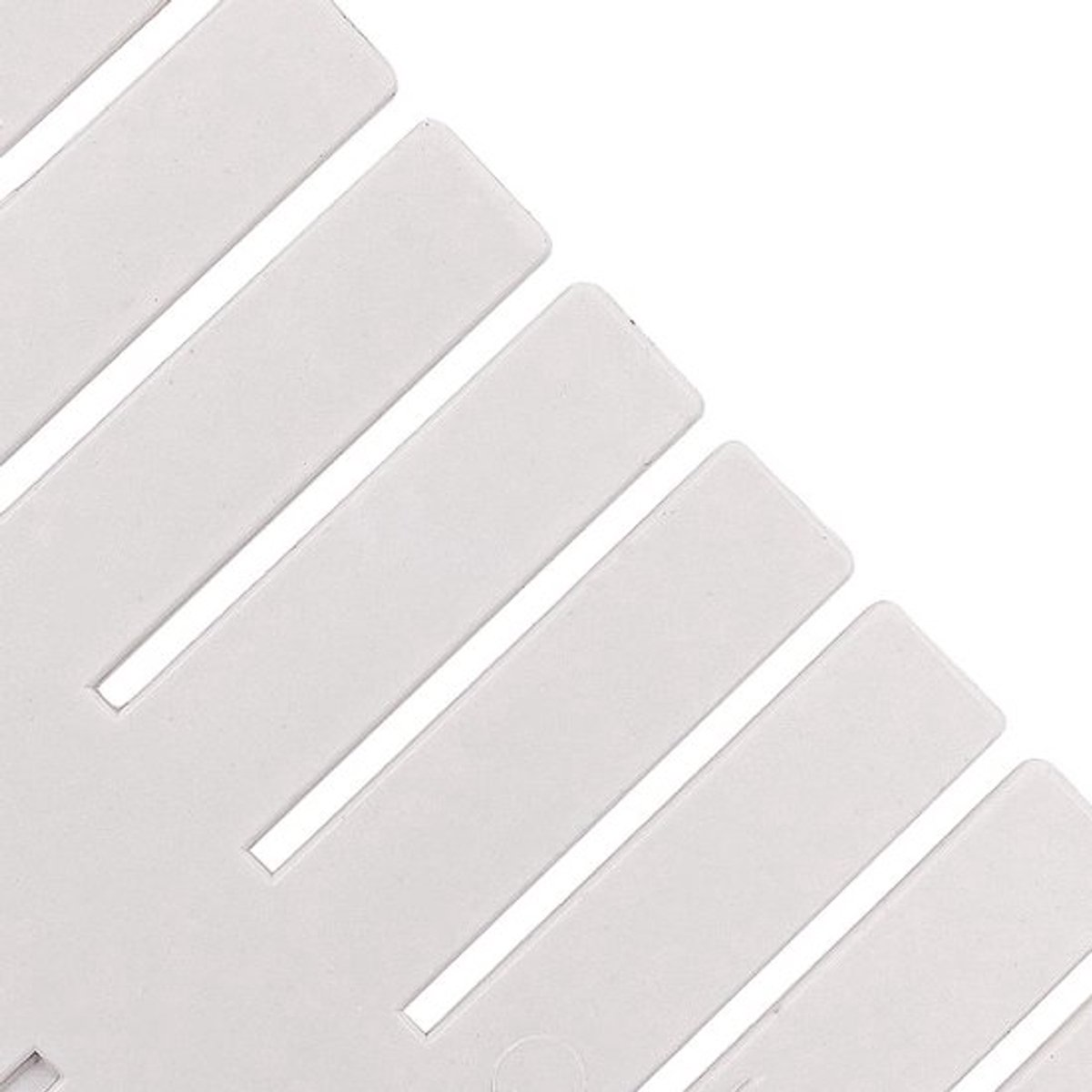 Ladeverdelers 20 Stuks - Verstelbare Ladeverdeler - Organizer voor Ondergoed/Sokken - Plastic - Hoogwaardig PP-Kunststof - Eenvoudig te Installeren - Lade-organizer