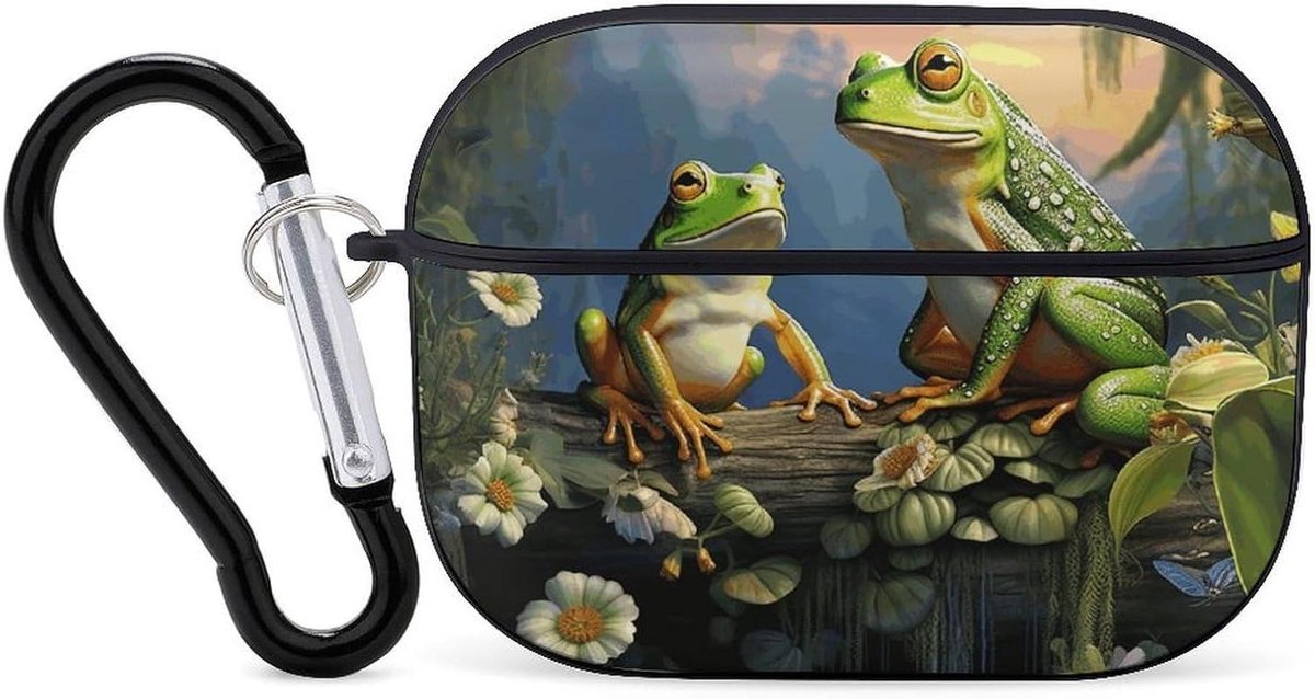 Hoesje voor AirPod Pro - Oortelefoon Case - Bescherming Hoofdtelefoon - Ondersteuning Draadloos Laden