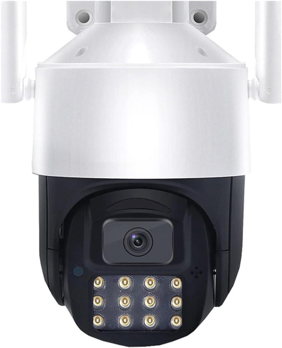Beveiligingscamera Buiten - CCTV Monitor Cam - Eigendom Beschermen - Kleur Nachtzicht - 5MP HD Resolutie - Upgrade