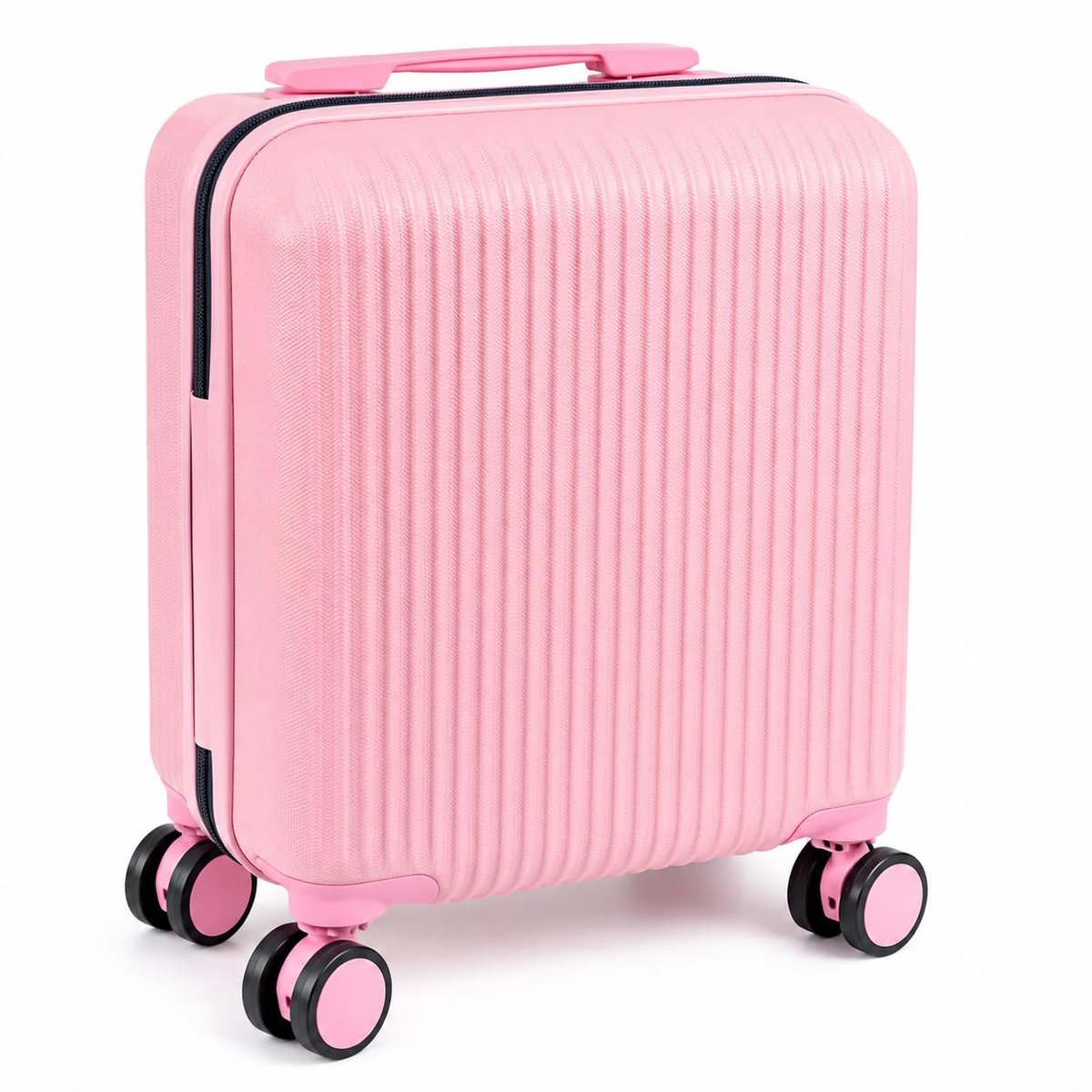 SnelShoppen - Harde Koffer voor Kinderen Onder de Stoel, 40x30x20 cm, Lichtgewicht Handbagage met 4 Spinnerwielen voor Jongens en Meisjes, Ideaal voor