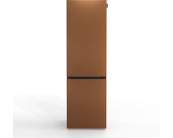 Nunki Large Combi NFA – Koel-vriescombinatie – No Frost – A-klasse – 304 liter – Front Brown Matte Metallic