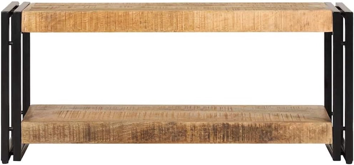 TV-meubel Massief Mangohout - Hifi Kast Dressoir - Multimedia Opbergen - Handgemaakt Uniek Design