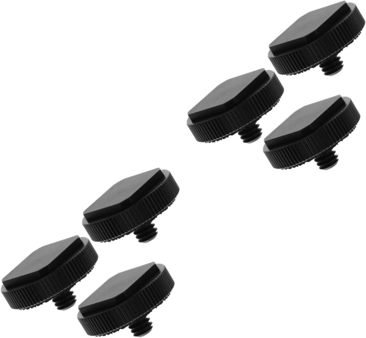 Fotografie Accessoires Set - Flitsadapter Beugels - Camera Uitbreiding - Metalen Constructie - 25 x 25 x 6 mm - Zwart