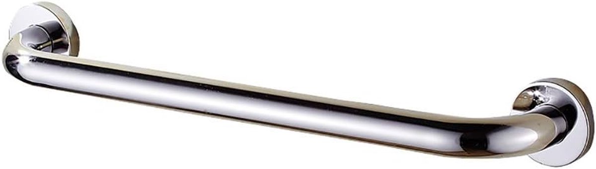 Badkamer Handgreep - Steun Beugel - Veiligheid Douchen - Roestvrij Staal - 48 cm - Zilverkleurig