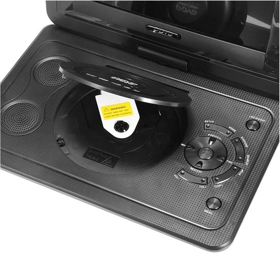 Draagbare DVD Speler - Auto DVD Speler - Films Kijken - 270 Graden Rotatie - 13.9 Inch - Zwart — afbeelding 5