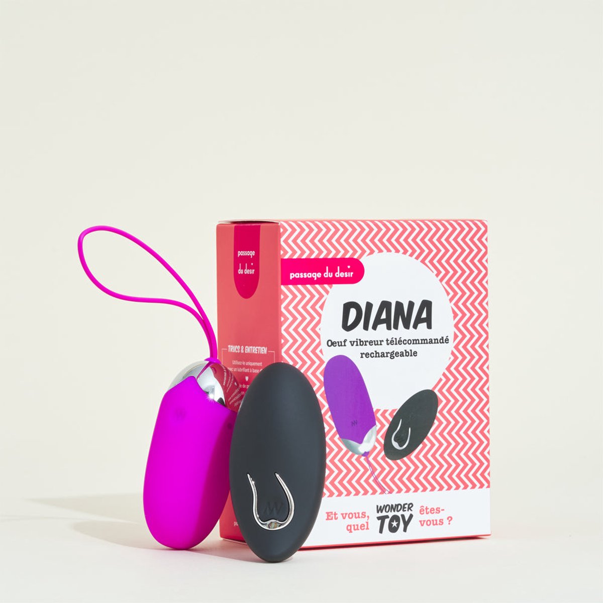 Vibrerend eitje met afstandsbediening Diana