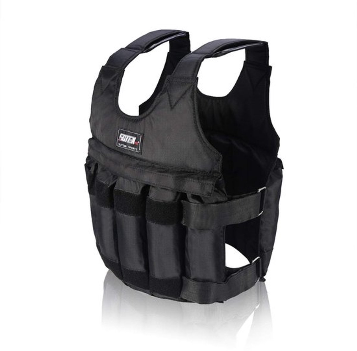 Verstelbare Boksen Gewogen Jas - Gewicht Training Vest - Maximaal 50kg - Ideaal voor Fitness - Versterk je Training - Verstelbaar en Comf...