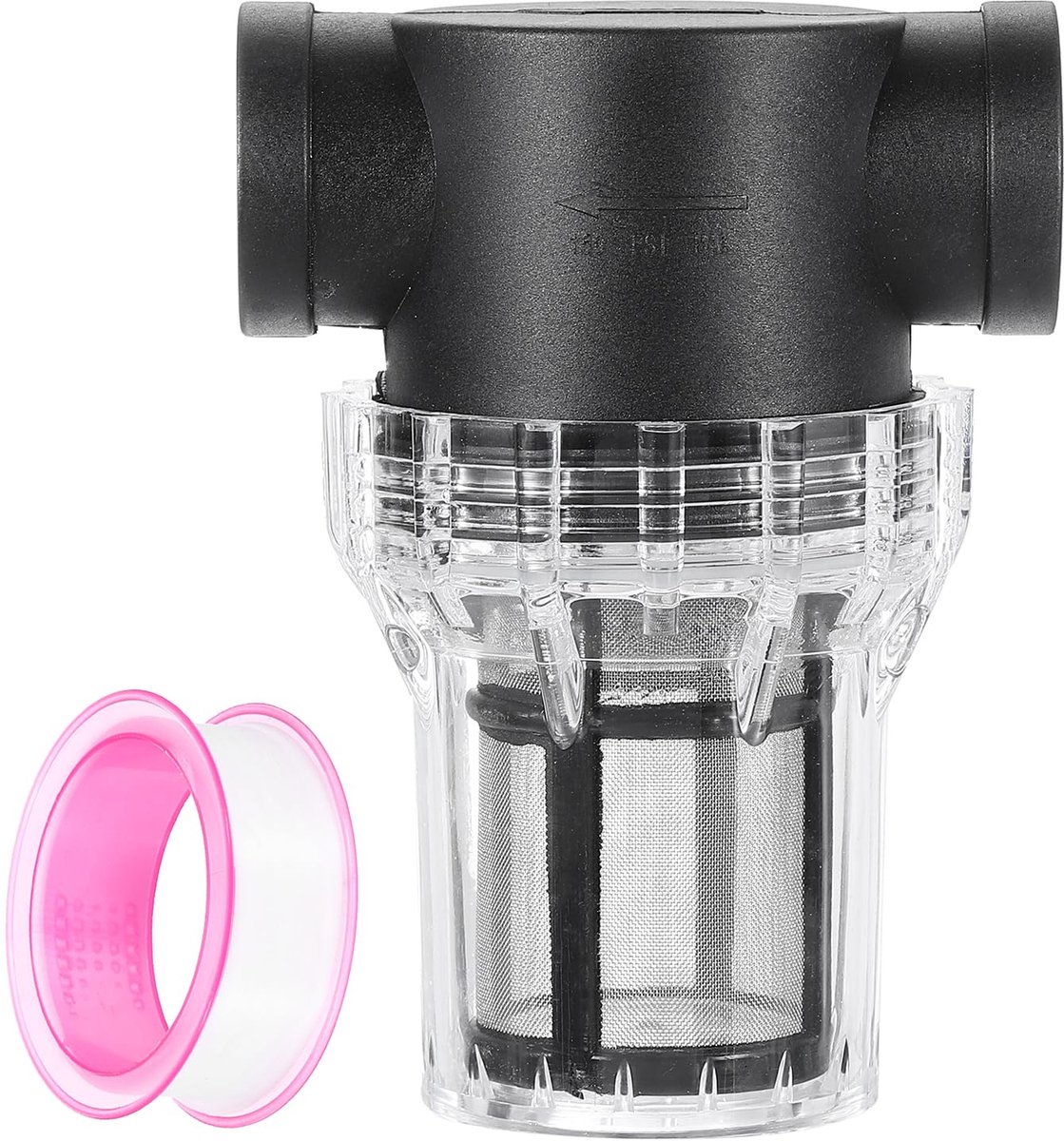 Dailygoods - Pressure cleaner filter 3/4" - Inline roestvrijstalen zeef voor tuin