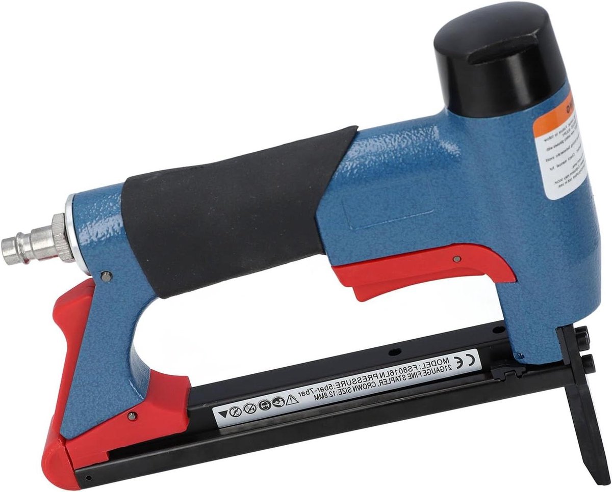 Pneumatische Tackers - Lucht Tacker - Houtbewerking - Verlengde Neus - 140 Stuks - Grijs