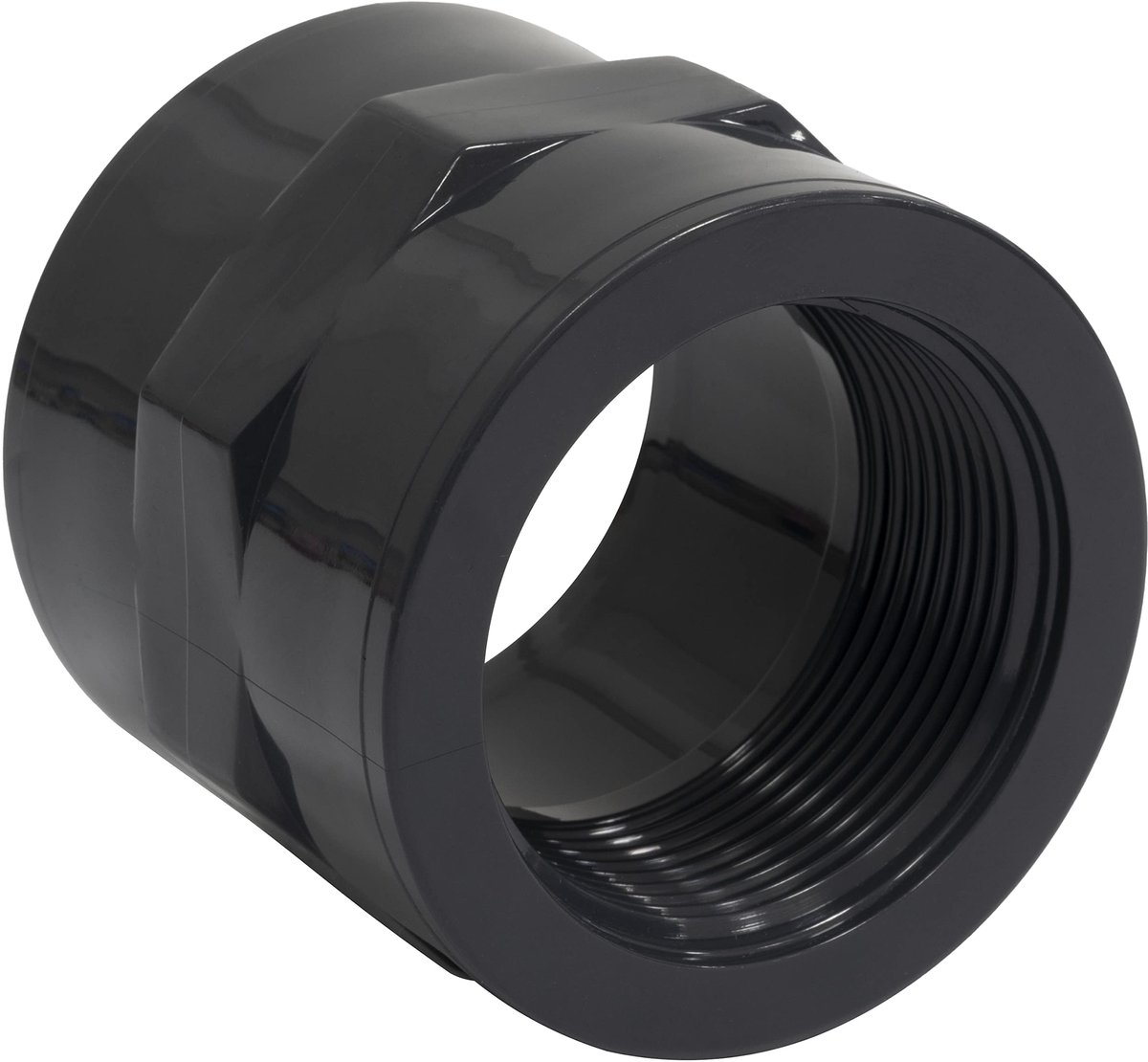 Dailygoods - C63278 - Gemengde Nippel/Sleuf met Binnen Draad voor Ø50mm - Vrouwelijk voor 1 1/2'' - Pijpaansluiting