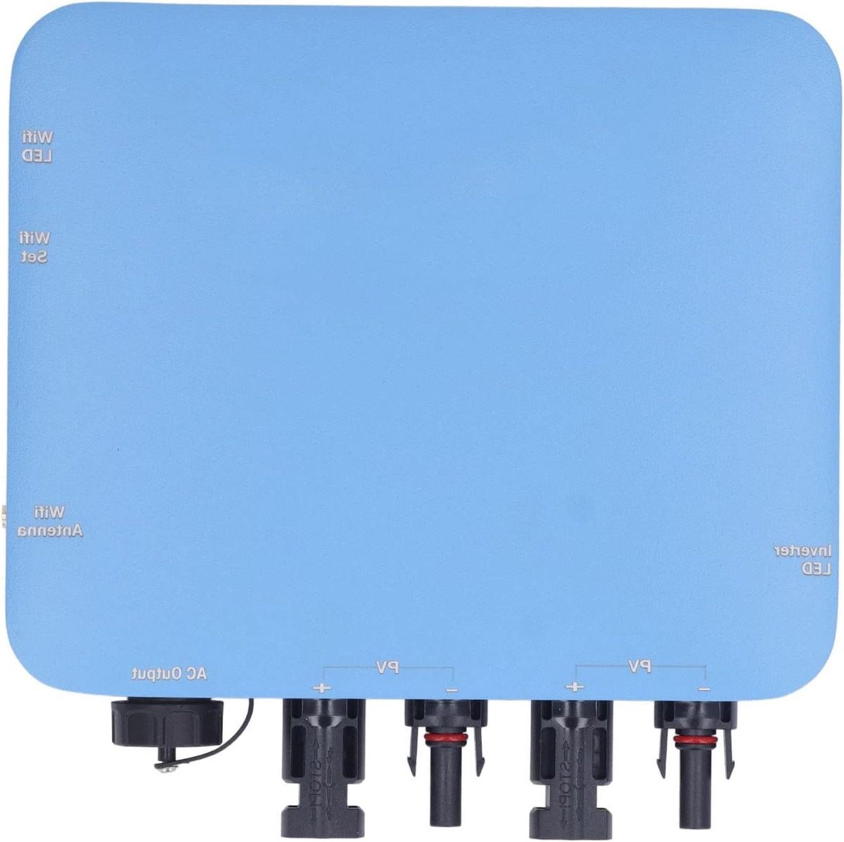 Micro Omvormer - Zonne-energie Omvormer - Energie Opwekken - Pure Sinusgolf Uitgang - 700W - Zwart