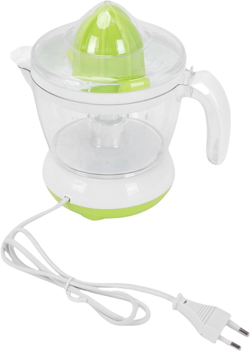 Elektrische Citruspers - Sinaasappelpers Keuken - Verse Sapjes Maken - Compact Ruimtebesparend - 0.7L - Wit