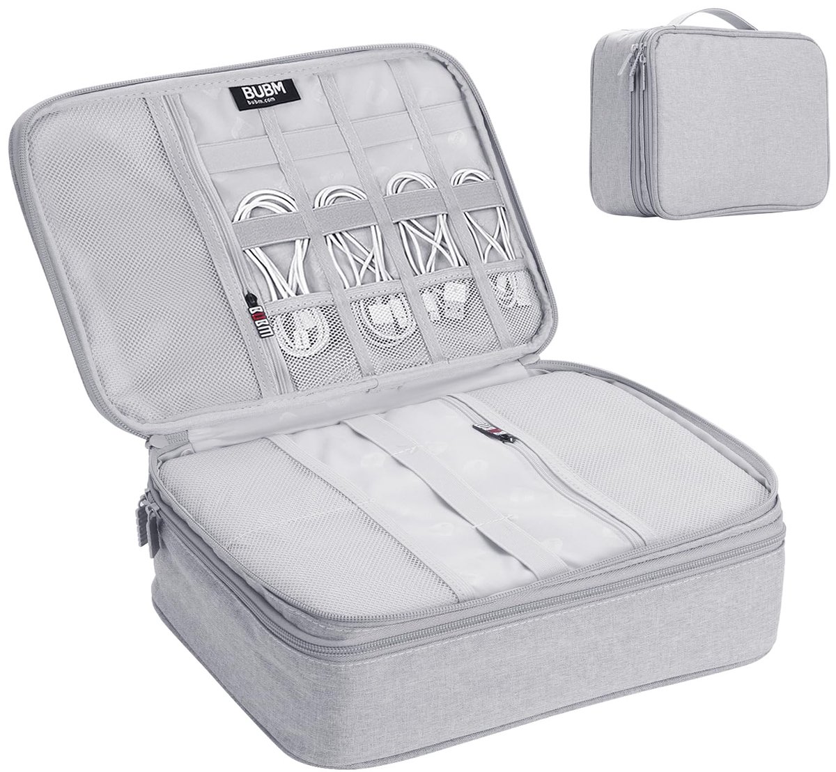 Dailygoods - Extra Grote Reiskabel Organizer - Met 2 Compartimenten