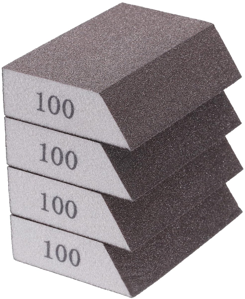 Dailygoods - QUARKZMAN Schuurpads 240 en 320 Grit - Wasbare en Herbruikbare Schuurblokken voor Polijsten