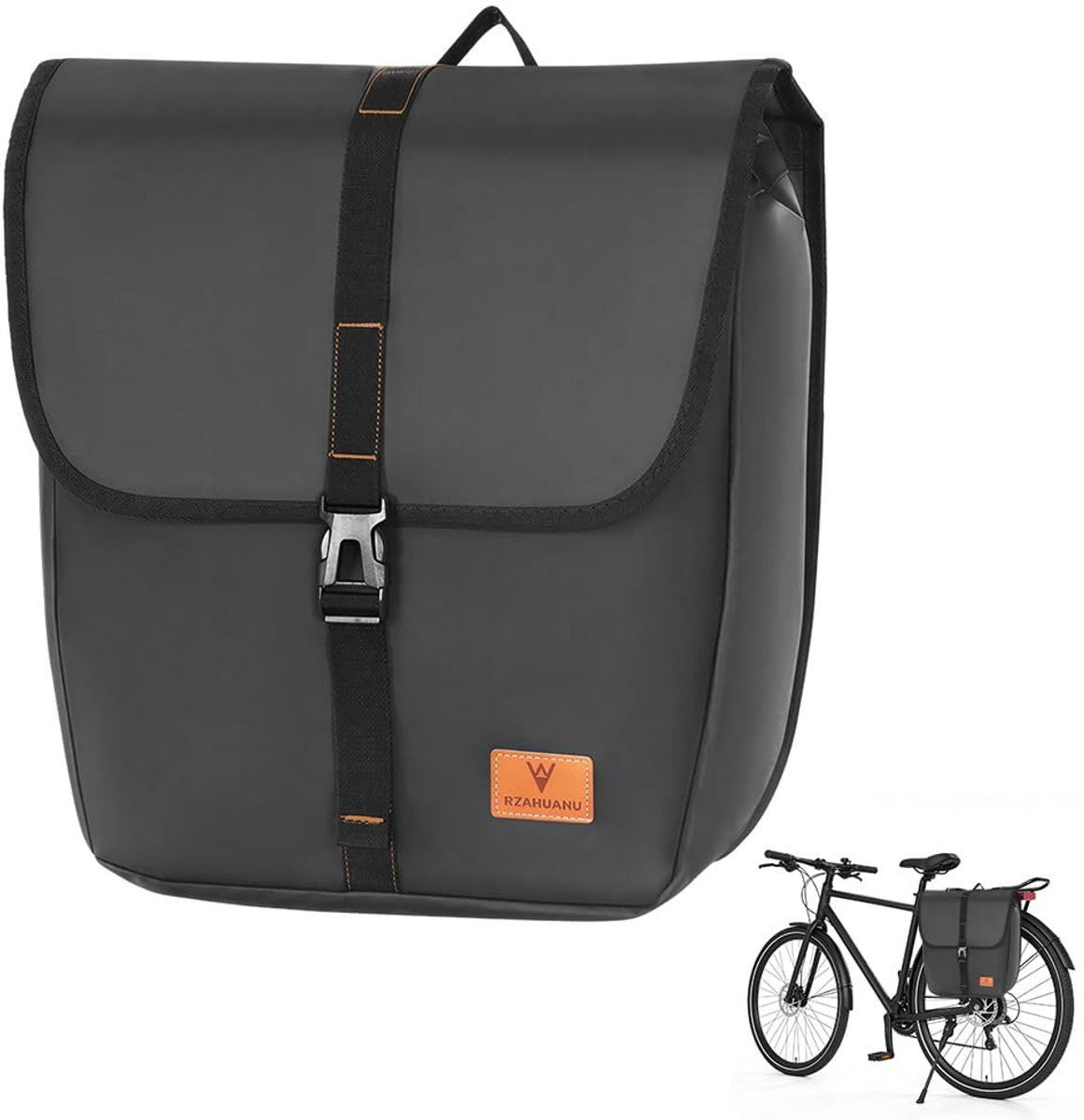 Dailygoods - Fietstassen voor Bagagedrager - Ideale Fietstas voor Pendelen en Winkelen