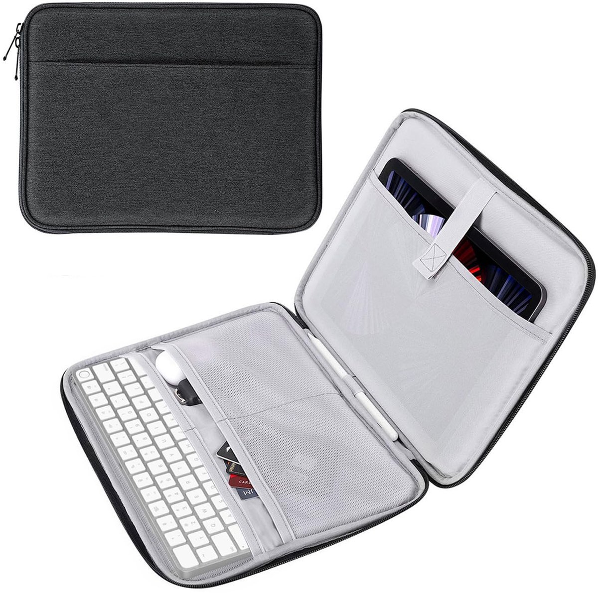 Dailygoods - Waterdichte Tablethoes voor 13 inch iPad Pro en iPad Air - Multifuntionele Bescherming