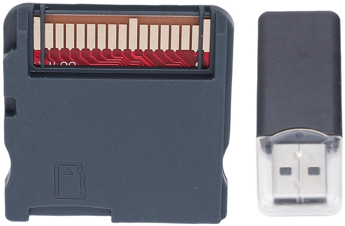 Dailygoods- Geheugenkaart Hoge Snelheid - Flashcard Adapter - Compatibel met NDS/3DS - Draagbaar - Voor MD/GB/GBC/PCE - Sterke Compatibiliteit