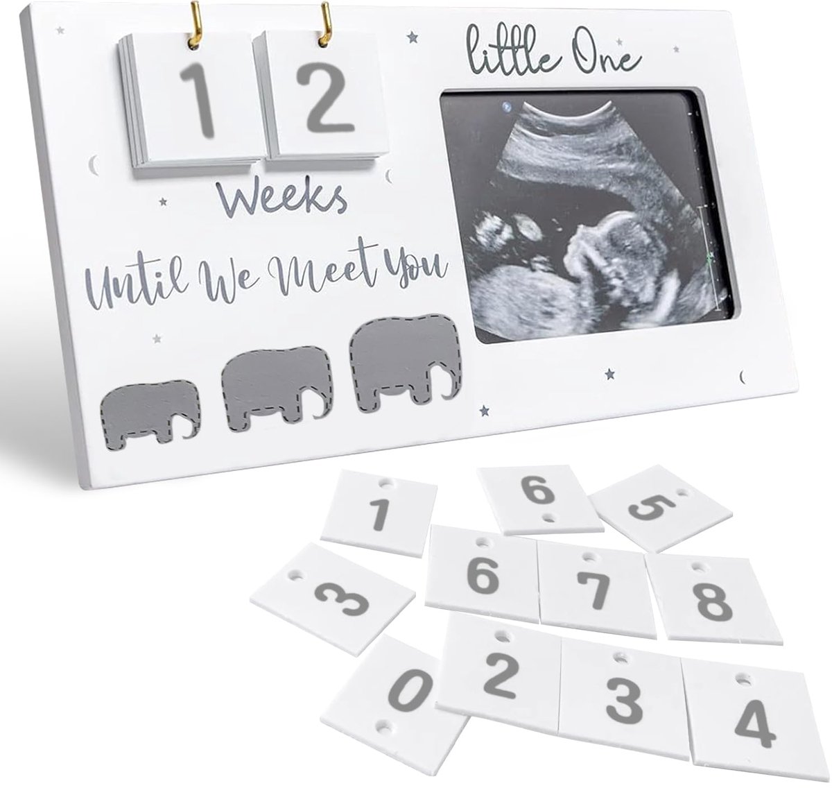 Dailygoods - Ultrasound Baby Scan Foto Frame - Eerste Echo Foto Frame voor Moeders