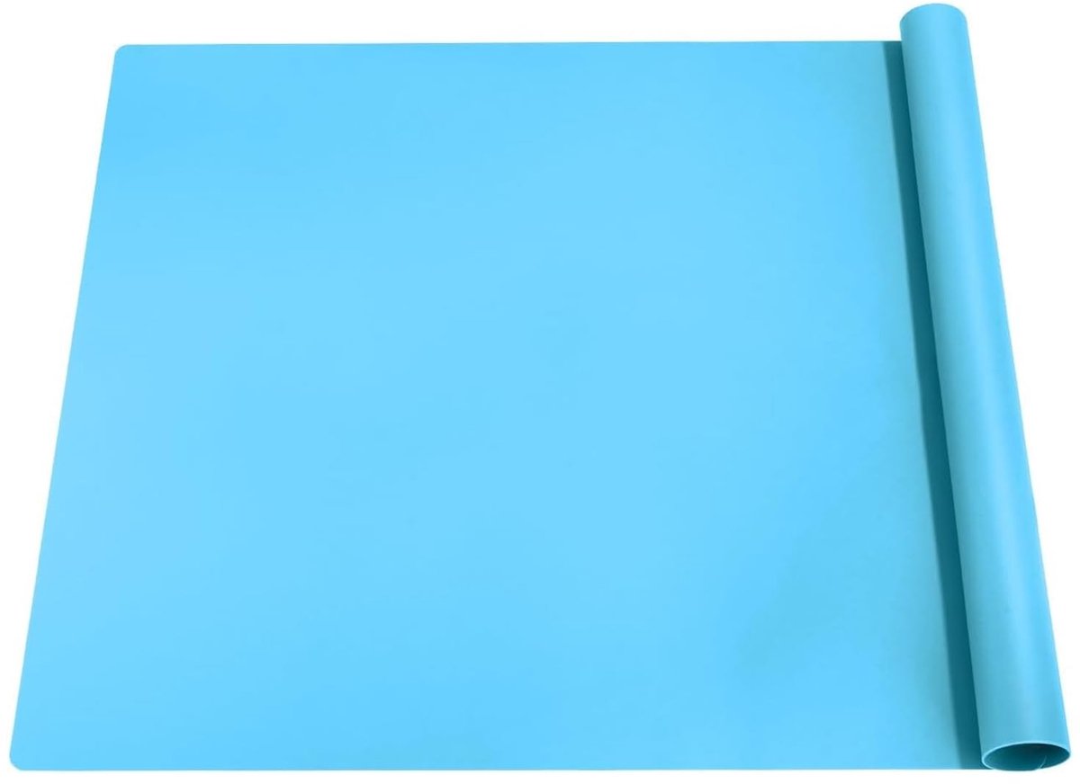 Dailygoods- Onderlegger groot 70x50 cm - Siliconenmat - Antislip - Multifunctioneel - Duurzaam - Geurloos en veilig