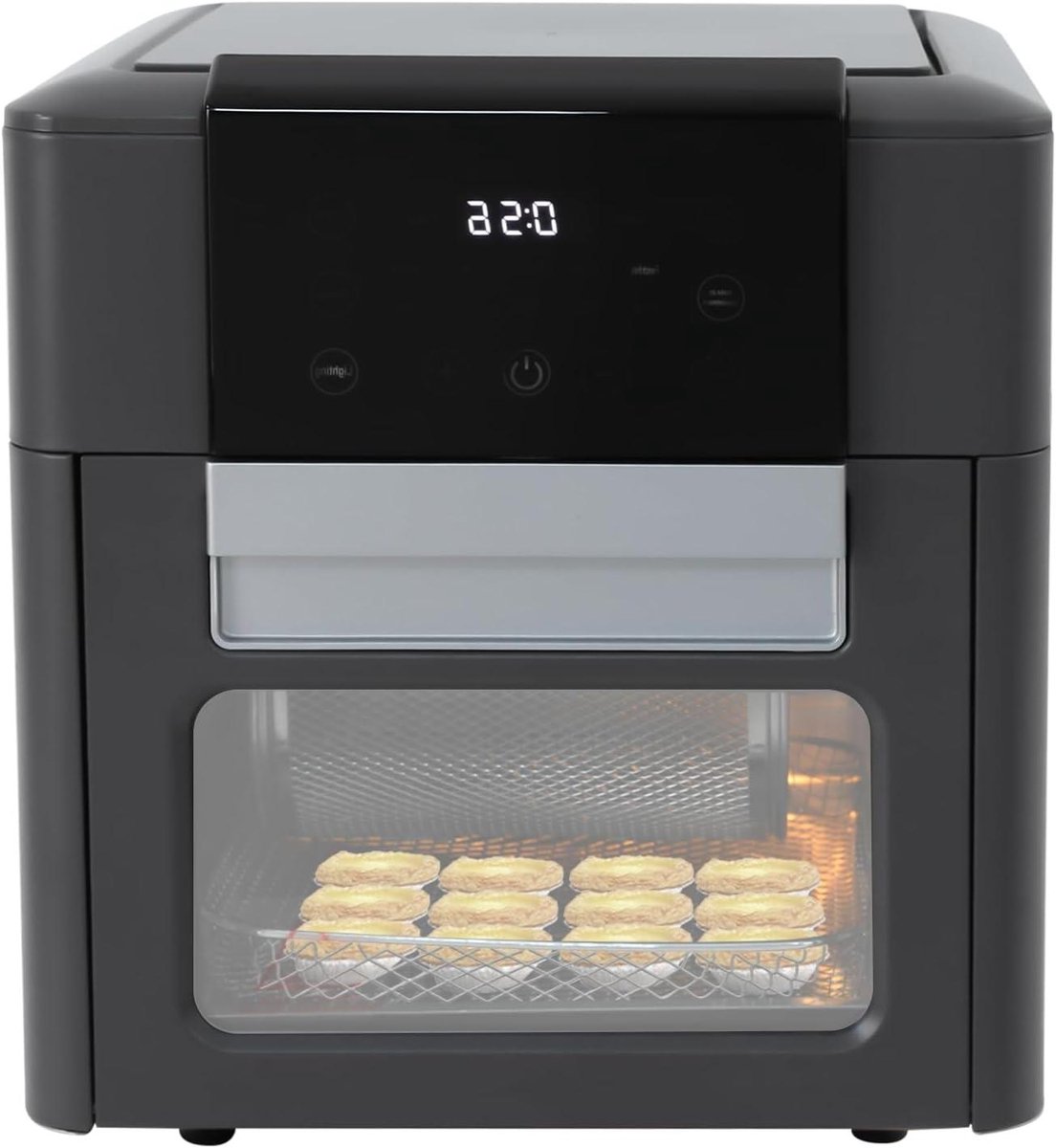 Elektrische heteluchtoven - Mini oven Airfryer - Gezond koken - 12 liter capaciteit - 33 x 333 x 36 cm