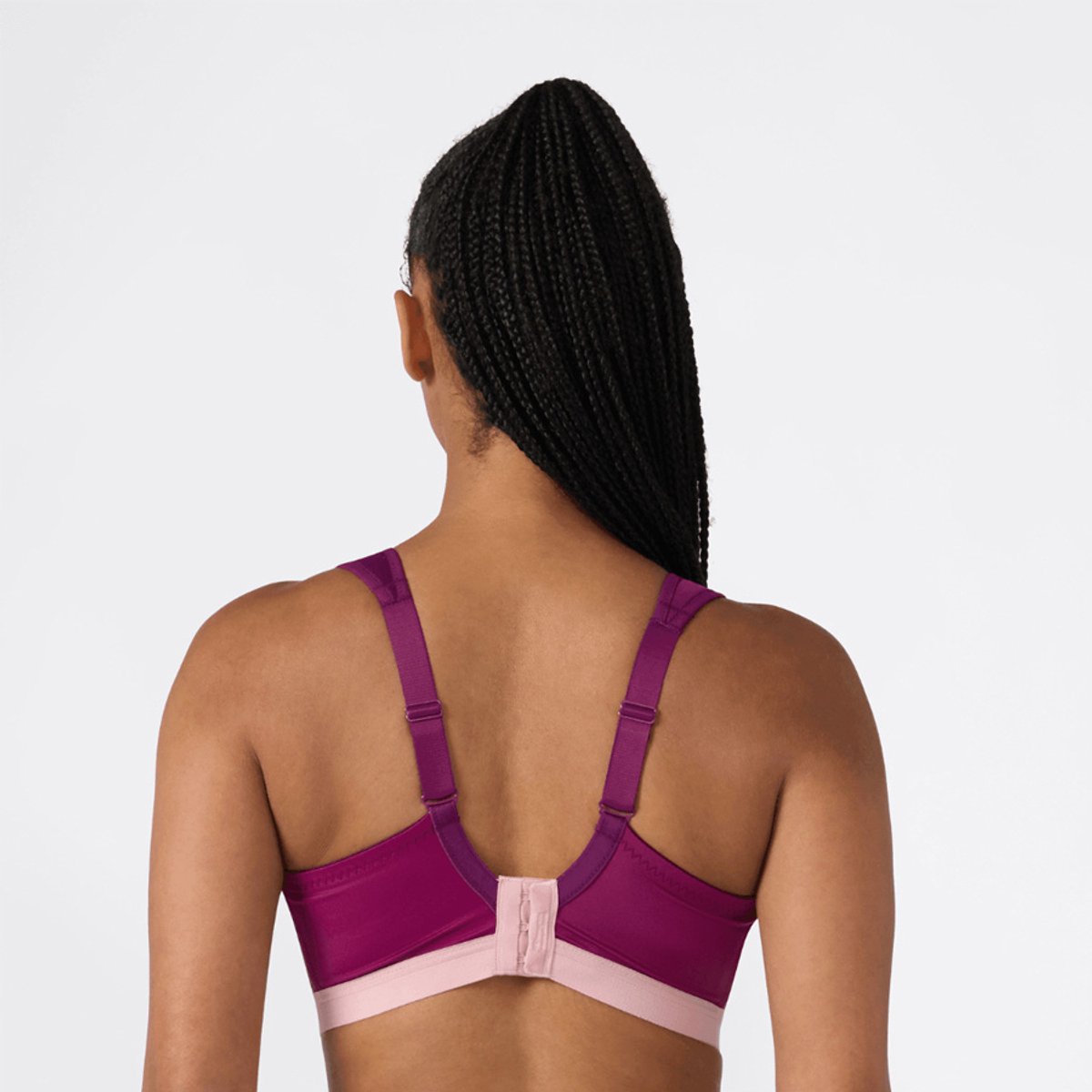Shock Absorber Active D+ Classic Sport BH - Dark Purple - 70D
