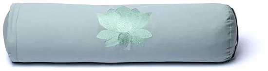 Bolster rond lotus mauve biokatoen (OCS) van Pure Rest — afbeelding 4