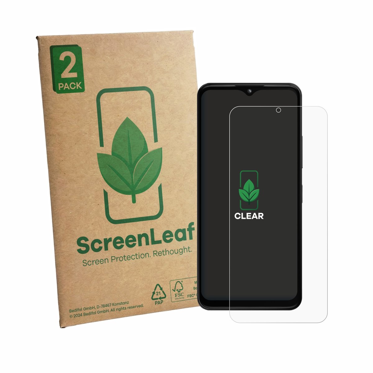 2 Stuks Screenprotector voor HMD Arc - Hoogwaardige Beschermfolie transparant