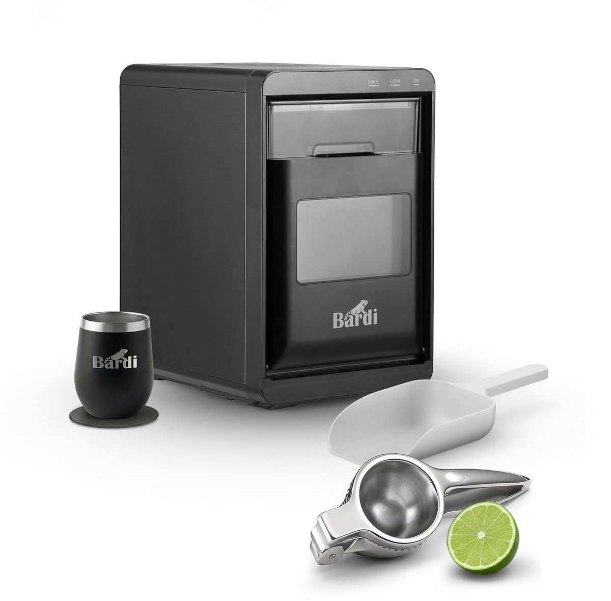 Bardi Deluxe Nugget IJsblokjesmachine 1,8L met citruspers