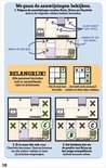 Diagrammes de pièces avec des cases, des X, A, B et C. Texte : 'Nous allons examiner les indices.' et 'IMPORTANT !'
