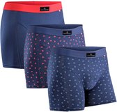 DANISH ENDURANCE Boxershorts - Katoenen Ondergoed - Klassieke Pasvorm - Heren - 3 paar - XL