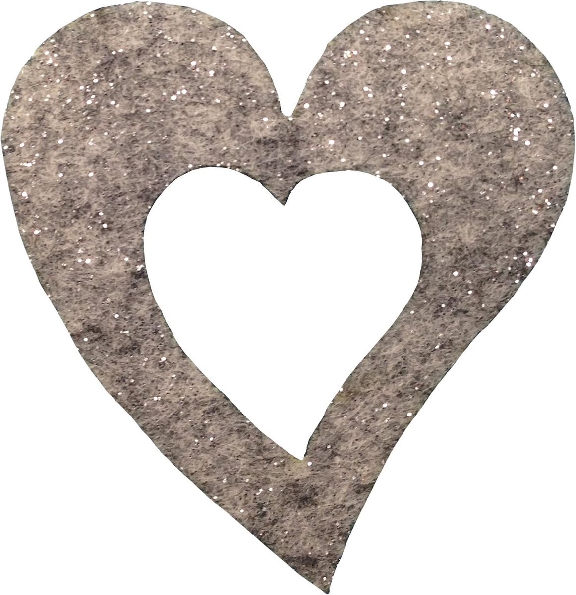 Knutsel-News strooiartikel, Fliz, grijs gemêleerd, 18 x 12 x 3 cm, 70 stuks