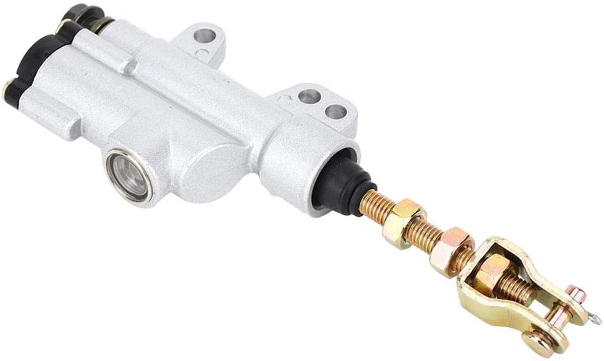 QL05955 motorfiets achterrempomp hydraulische rempomp (wit)