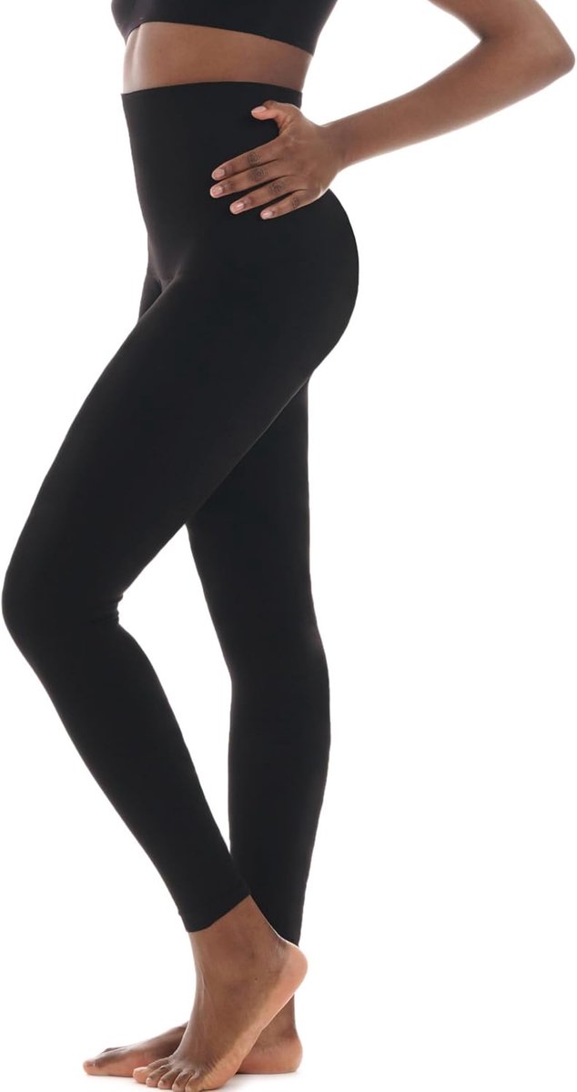 Shapewear Dames - Shaping Legging - Hoge taille - buikspierbroek - hoge taille - vormt buik, benen, billen - 4000-MS-CC
