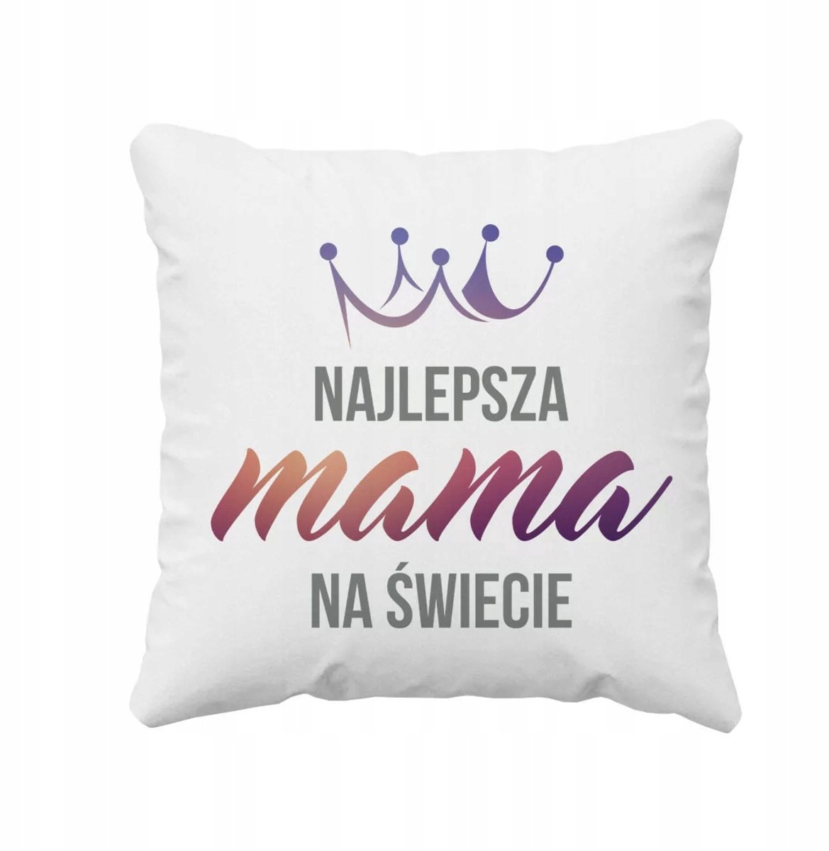 Decoratief kussen "Beste Mama Ter Wereld" - Perfect cadeau