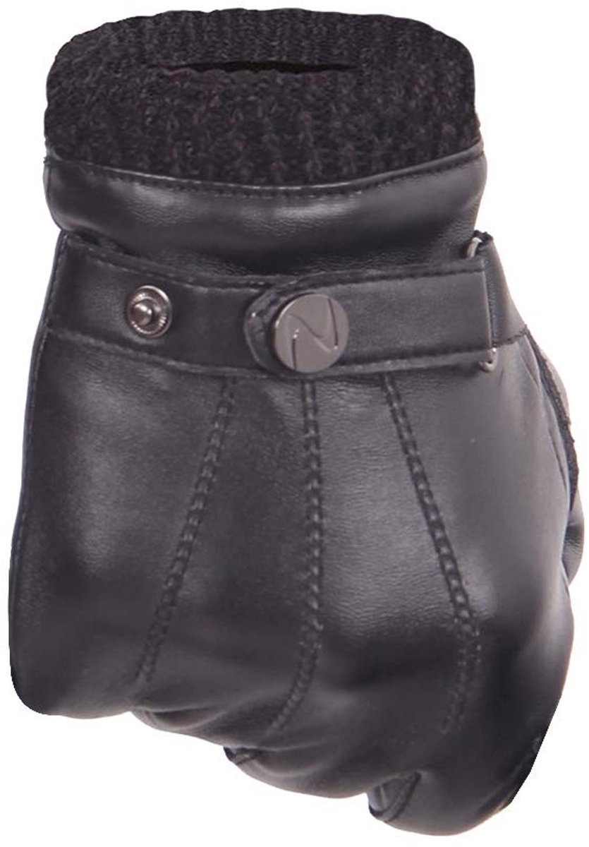 Elzusha - Winter Handschoenen van PU Leder met Touchscreen Functie